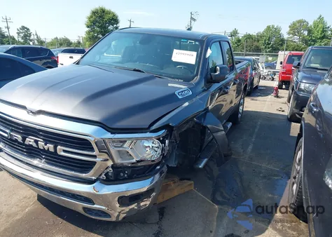 2019 Ram 1500 Big Horn/Lone Star 4X4 6'4 Box from USA, damaged, VIN 1C6SRFBT0KN834601